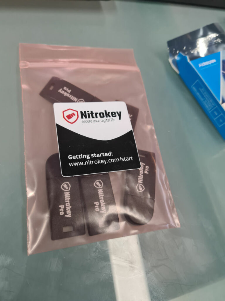 Utiliser une Nitrokey Pro 2 comme clé SSH